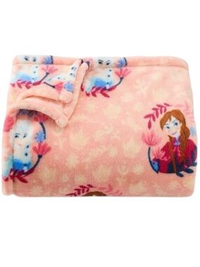 Disney’s “Frozen” Oversized Supersoft Printed Plush Throw Blanket (NWT)
